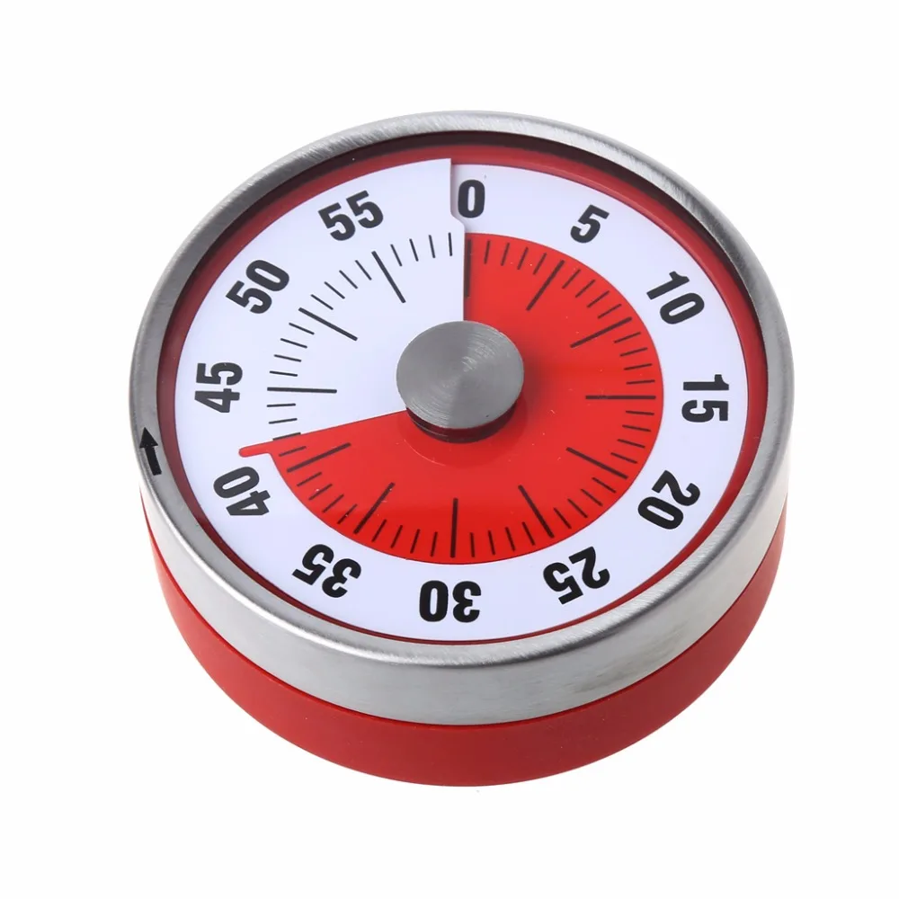 Stainless Steel Magnets Fridge Kitchen Timer Clock Mechanical Reminder Sport New Timers Tools 2019 New Stainless Steel Magnets Fridge Kitchen Timer Clock Mechanical Reminder Sport New Timers Tools 2019 New