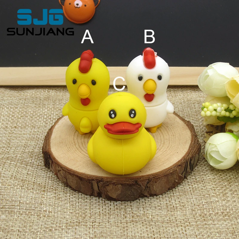 USB флеш накопитель с изображением утки/курицы 64/8/16/32/4 ГБ|usb stick|u diskchicken usb |