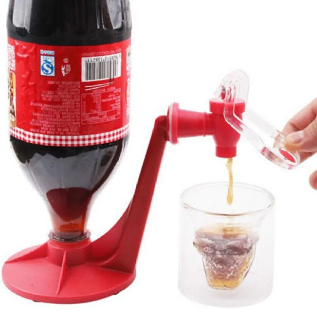 1pc Tap Saver Soda Dispenser Bottle Coke Upside Down Drinking Water Dispense 