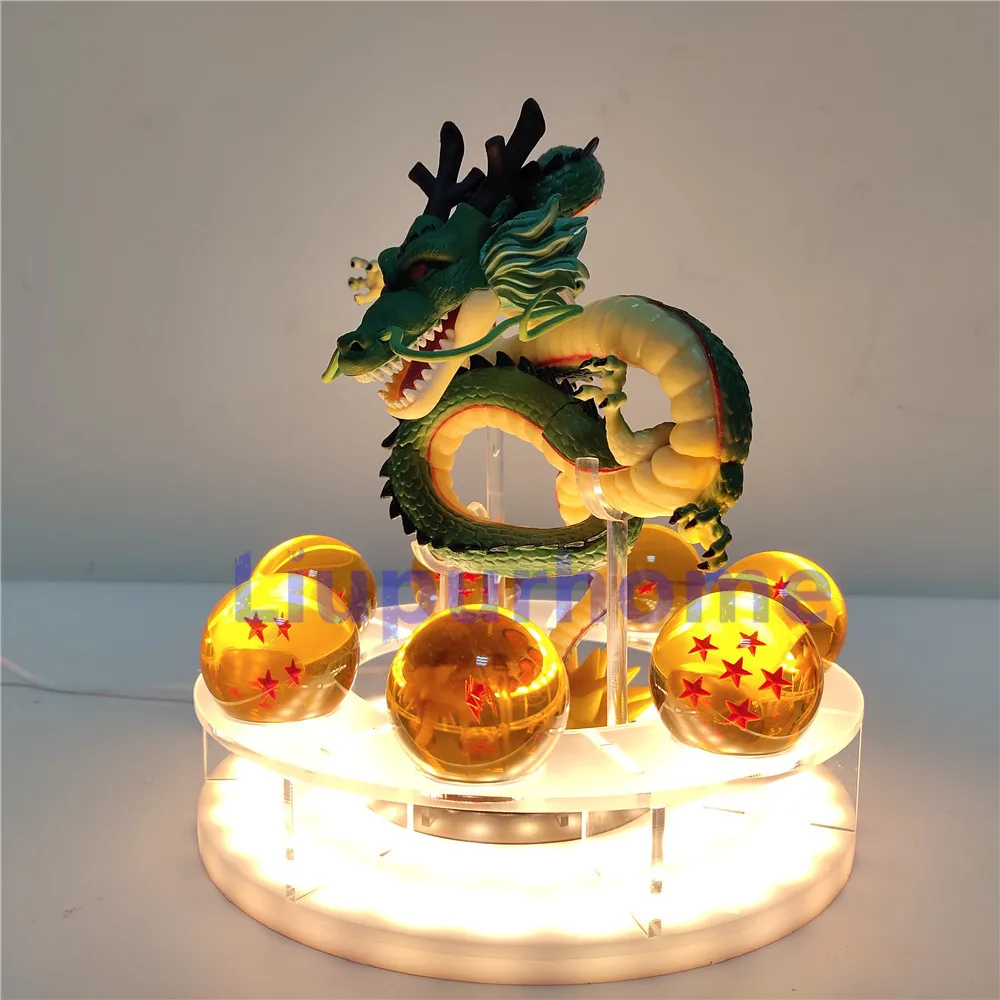 Dragon Ball Shenron хрустальный шар светодиодный DIY ночной Светильник Dragon Ball Z лампа USB power Shenlong Dragon Ball Super Lampara модель игрушек