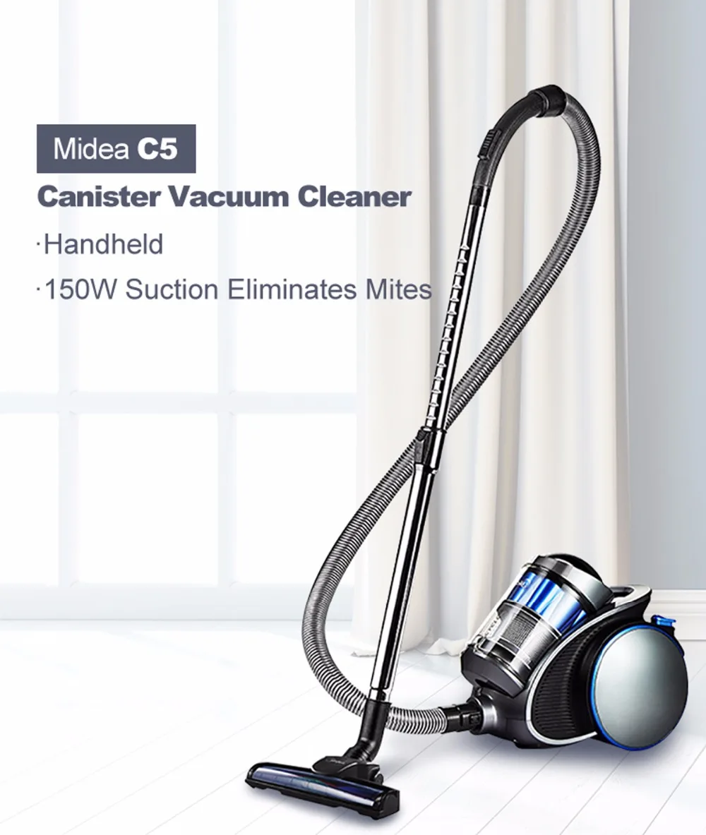 MIDEA VACUUMCLEANER BAGLESS CANISTER BLUE MC15K2BCA HSDS Online