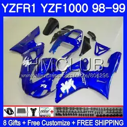 Корпус для YAMAHA глянцевый синий YZF 1000 YZF R 1 YZF1000 YZF-R1 98 99 Frame 107HM. 19 YZFR1 98 99 YZF-1000 YZF R1 1998 1999 обтекатели