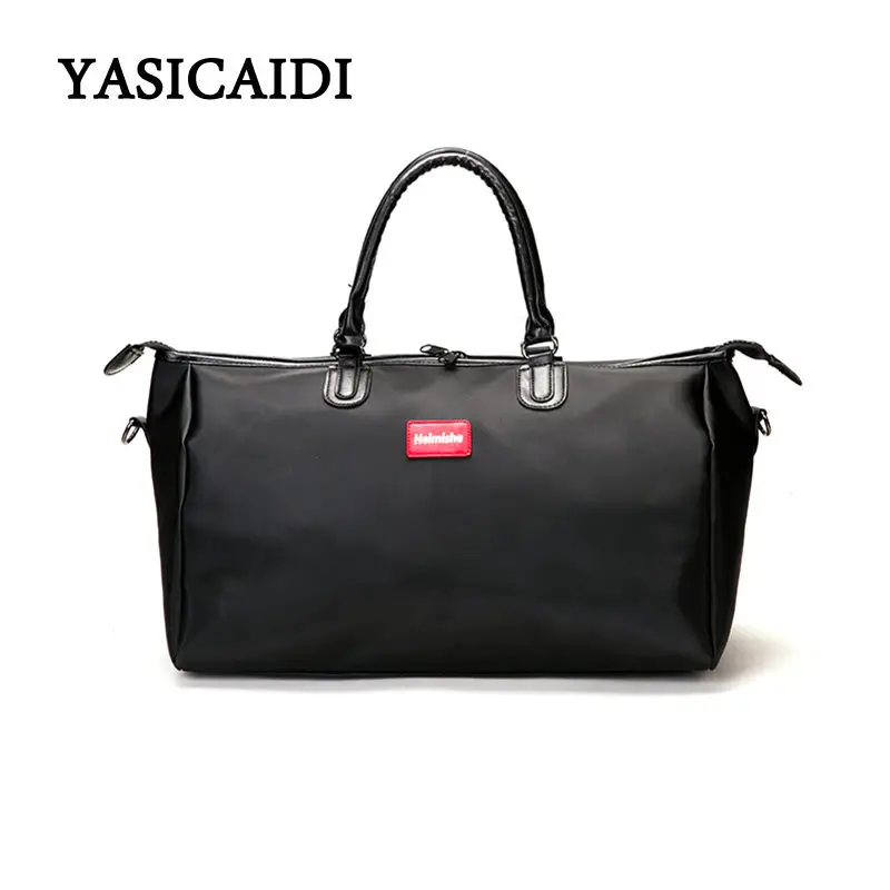 

Fashion Waterproof Nylon Women Travel Bags Large Capacity Ladies Multifunction Handbags Weekend Portable Shoulder Bags 2018