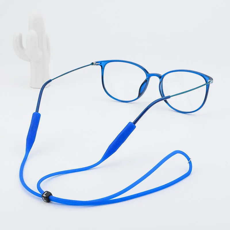 

2019 New Women Elastic Candy Color Sport Silicone Glasse Spectacle Cord String Non Slip Ear Hook Holder sunglasses strap