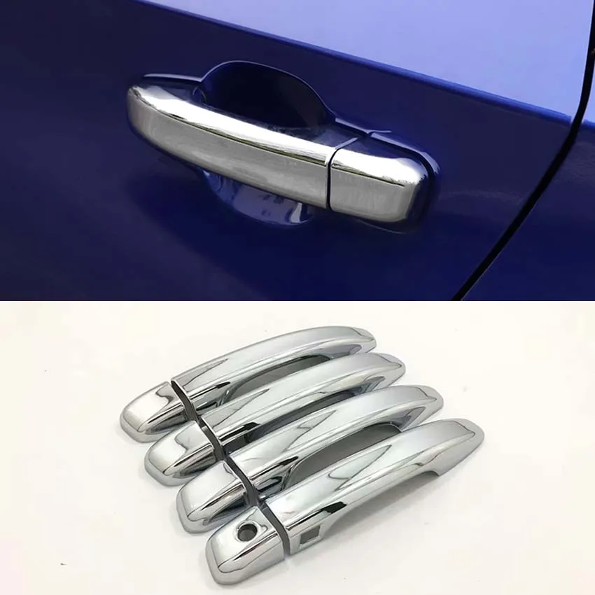 Fit for Honda 10th Accord 2018 Chrome ABS Car Side Door Handle Cover Trim Sticker Guards Exterior Parts Accessories Styling 4Pcs Fit for Honda 10th Accord 2018 Chrome ABS Car Side Door Handle Cover Trim Sticker Guards Exterior Parts Accessories Styling 4Pcs