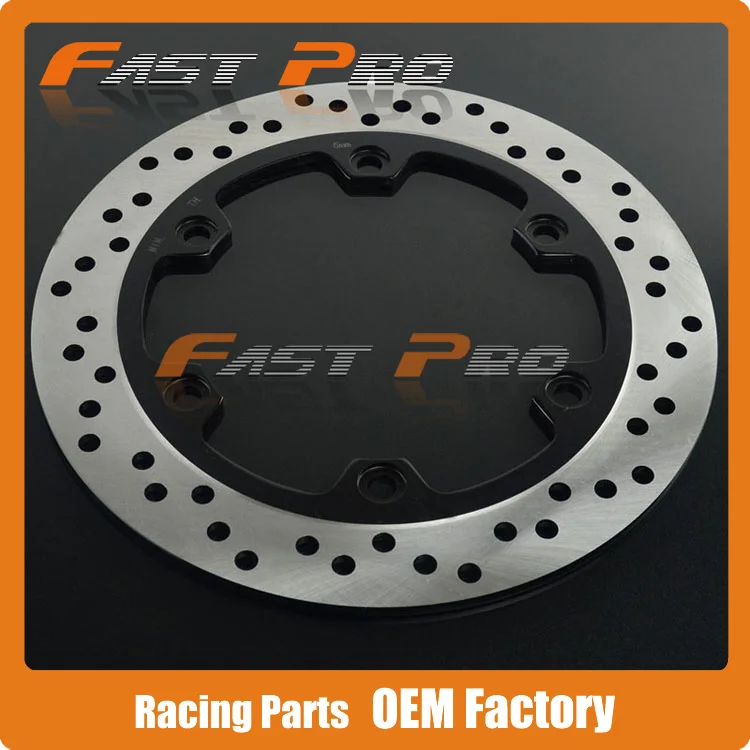 Rear Brake Disc Rotor For Suzuki GSXR1300 Hayabusa 08-14 GSX1300 B-king 08-12 Motorcycle Street Bike 1 pcs motorcycle rear brake rotor disc braking disk for suzuki b king bking 1300 2008 2010 gsx1300r gsx 1300r hayabusa 2008 2011