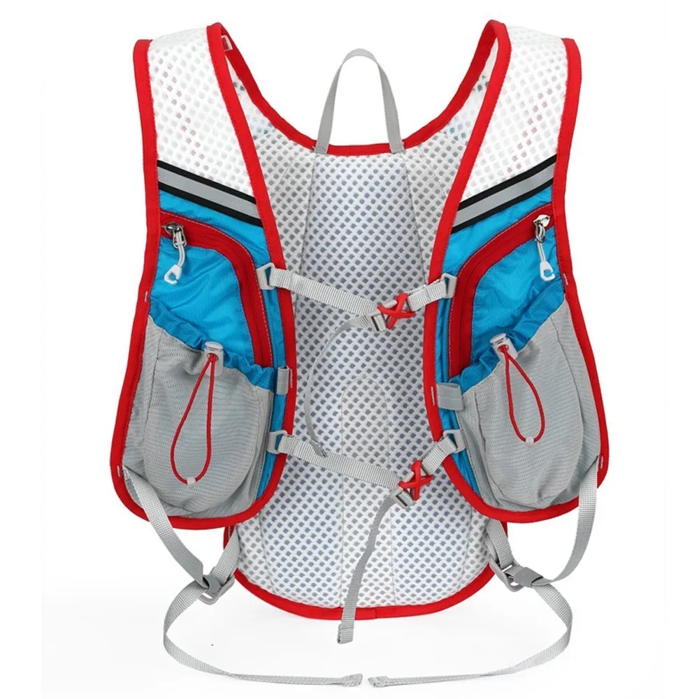 Дышащий гидратационный жилет для бега, легкий мужской женский спортивный рюкзак для бега, марафона, походный рюкзак для велоспорта