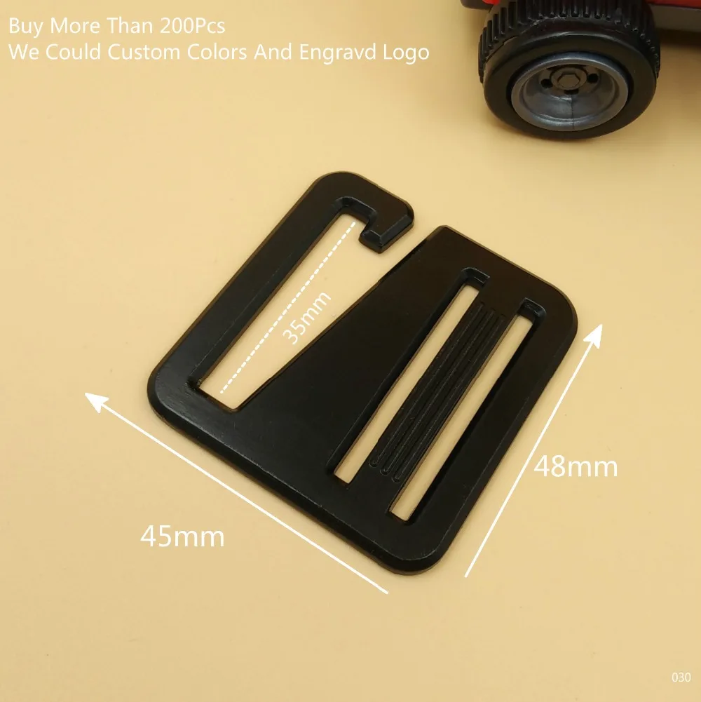 New For 35mm Wide bing Black Adjust Hook Buckle Sliders Loops For Make Sewing Craft Bag Shoes