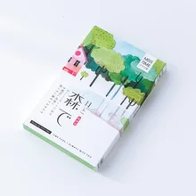 30 шт./партия лесная открытка/поздравительная открытка/рождественские и новогодние подарки