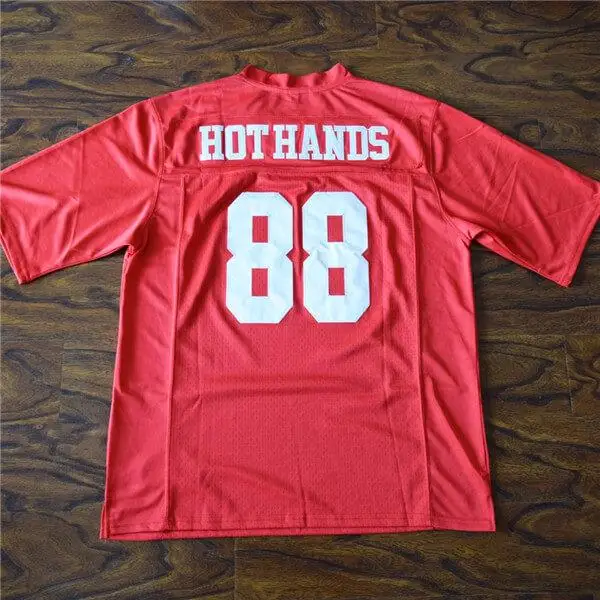 

Custom DIY American Football Jersey Men Women Youth Kid Hot Hands Hanon #88 Little Giants Movie T-Shirts Red Stitch Name Number