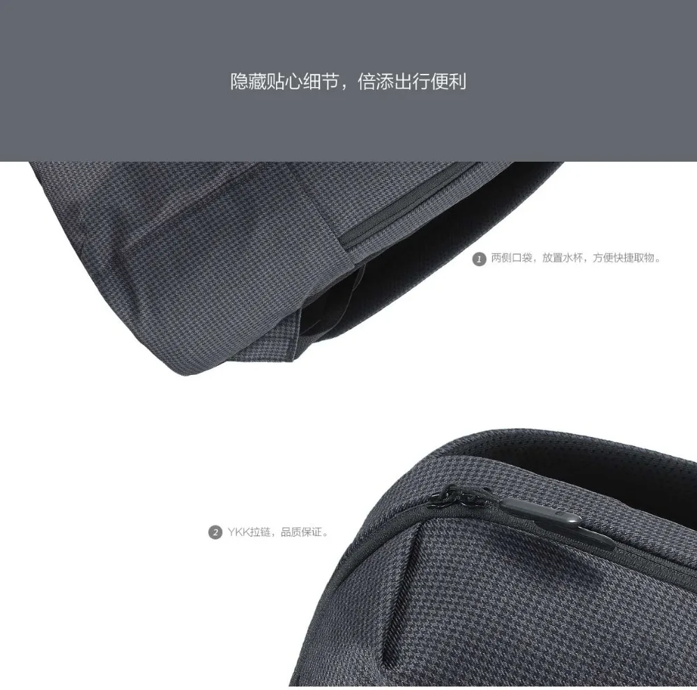 Модный рюкзак xiaomi, короткая школьная сумка, водонепроницаемый наружный костюм для 15,6 дюймов компьютера/пластины xiaomi