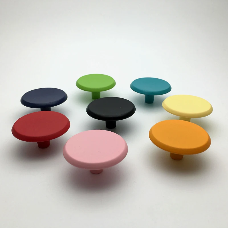 

5pcs/set alloy wall hangers home decor clothes hanger for wall wardrobe knobs storage racks hanging metal mushroom dots