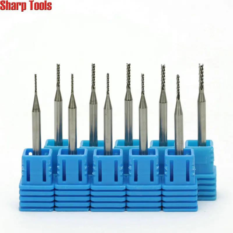 tungsten carbide end mill milling bits router cutter PCB tools