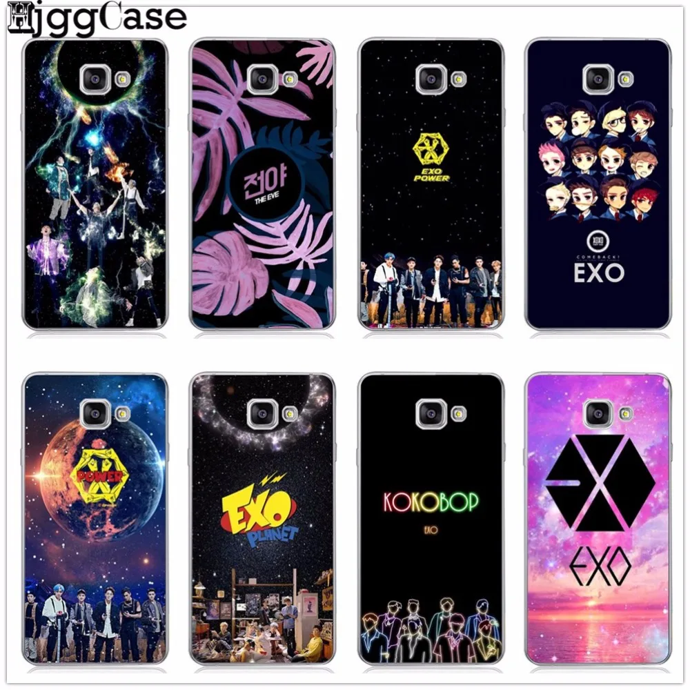 

Kpop exo Lucky one KOKOPOP soft Cover Phone Case For Samsung Galaxy S6 S7 Edge S8 S9 plus J5 J7 A3 A5 A7 2016 2017 A8 plus 2018