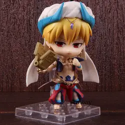 Nendoroid 990 аниме FGO Fate Grand Для фигурку Gilgamesh Милая версия ПВХ Коллекционная модель игрушки