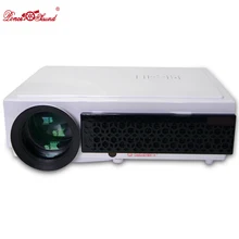 Poner Saund Mini Projector home theater led 5500Lumens Wired Sync Display TV Android video 1080p lcd usb 3d beamer projetor