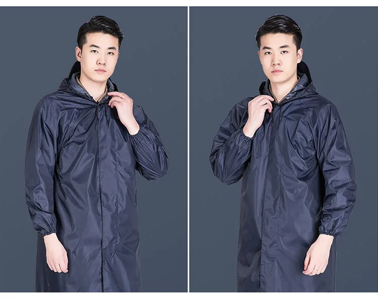 Men Raincoat Waterproof Hooded Rain Coat Construction Labor Work Clothing Fishing Motorcycle Bicycle Unisex Workwear  (11)