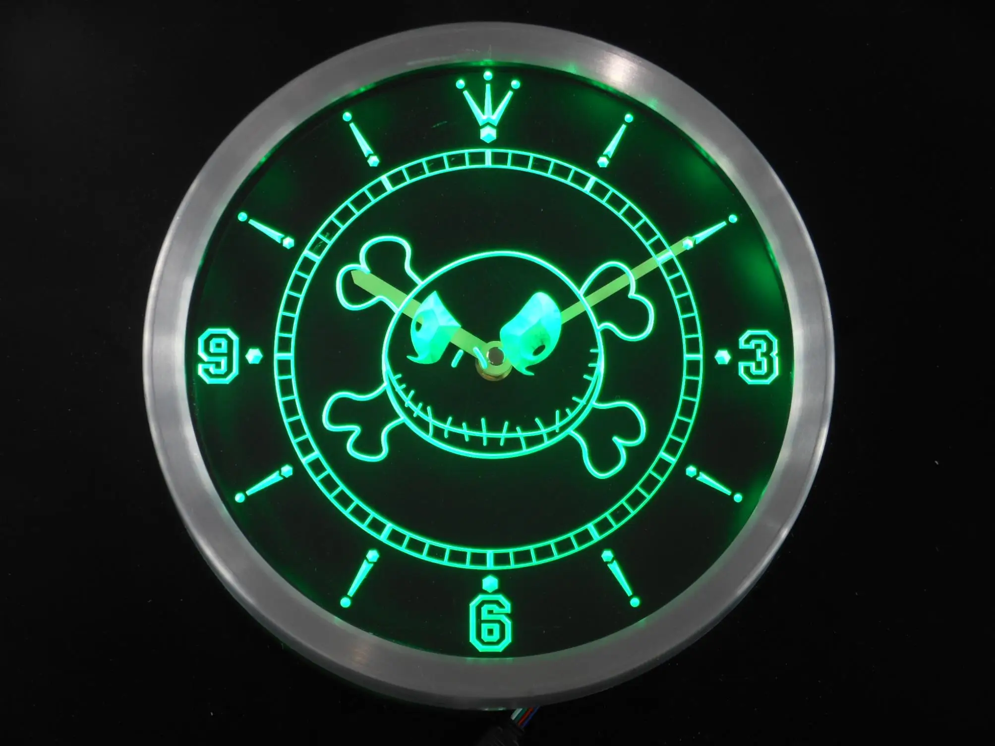  nc0215 Nightmare Before Christmas Jack Neon Light Signs LED Wall Clock - 32842921583
