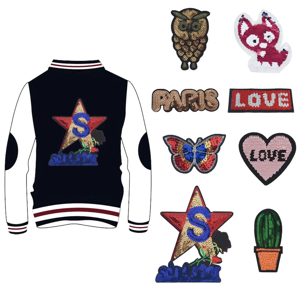 

Stickers on Clothes Iron on Patches for Clothing DIY Badges Heat Transfer Idea Stranger Things for T-shirts Appliques Wholesal#F