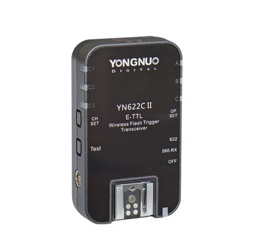 

YONGNUO YN-622C II RX YN622C II RX HSS E-TTL Flash Trigger for Canon Camera Compatible With YN622C YN560-TX RF-603 II RF-605