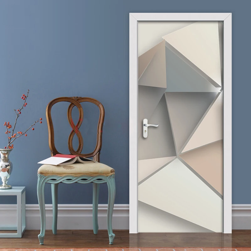 Wallpaper Door Wall Decals Door Sticker Wallpaper Decor Decorative Stickers Door Door