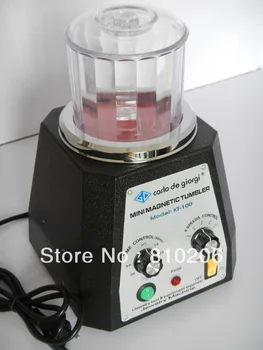 

Jewelry Making Supplies Polishing Machine Magnetic Tumblers KT-100 magnetic tumbler with 100g magnetic pins for free