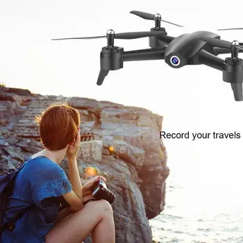 

2.4GHz App Control HD Camera WiFi Optical Flow FPV RC Plane Quadcopter GPS Drone gift for children