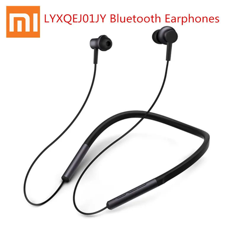 

Original Xiaomi Earphones Wireless earphone Bluetooth Earbuds Sport Hybrid Nechband with Microphone Xiaomi LYXQEJ01JY headphone