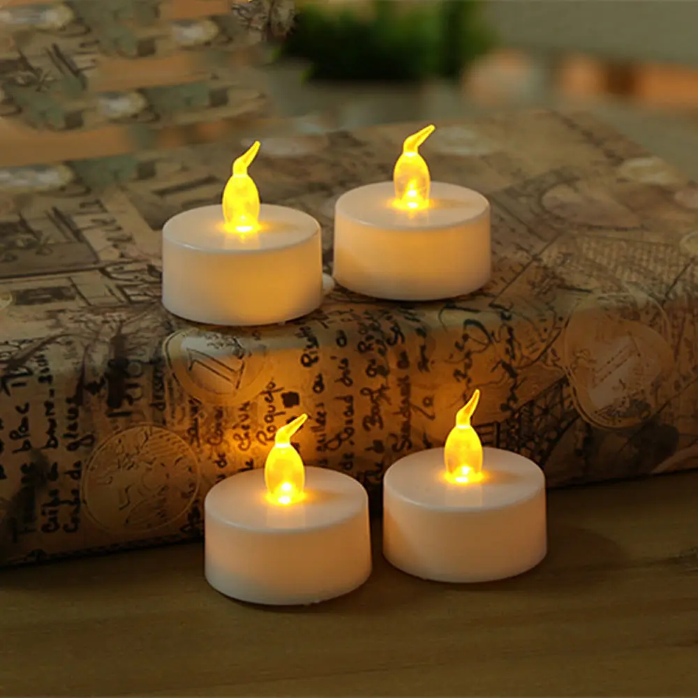 24pcs Battery operated LED candle remote control flickering flameless
