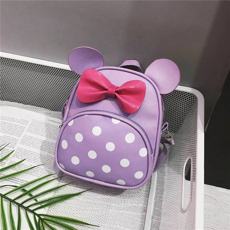 Disney рюкзак "Микки" Минни Маус, милая Минни из мультфильма Для женщин сумка женская сумка модные школьные рюкзаки для мальчиков путешествия Водонепроницаемый подарки на день рождения - Цвет: C