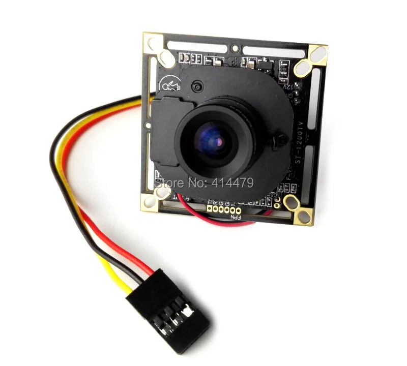 FPV 1200TVL CMOS 960H IR-CUT фильтр камеры безопасности 3,6 мм объектив Мини модуль платы блока программного управления