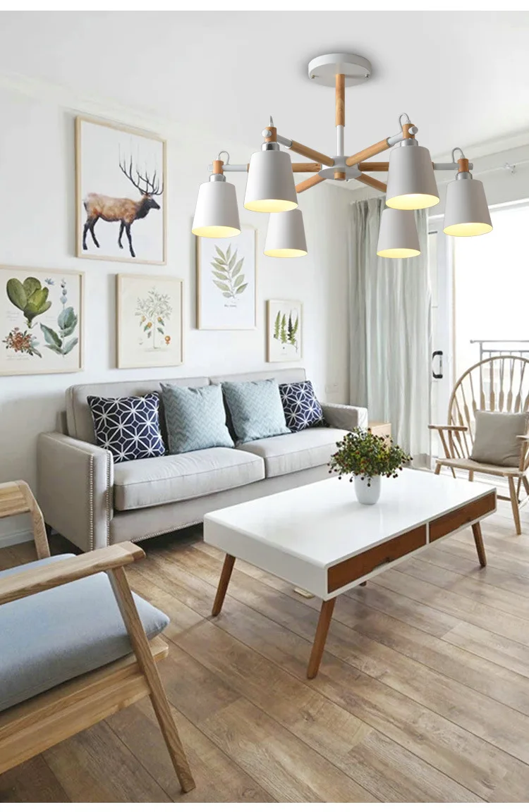 Скандинавский светодиодный педантный светильник, современный подвесной потолочный светильник, люстра для дома, кухни, столовой, гостиной, ресторана, кафе, магазина