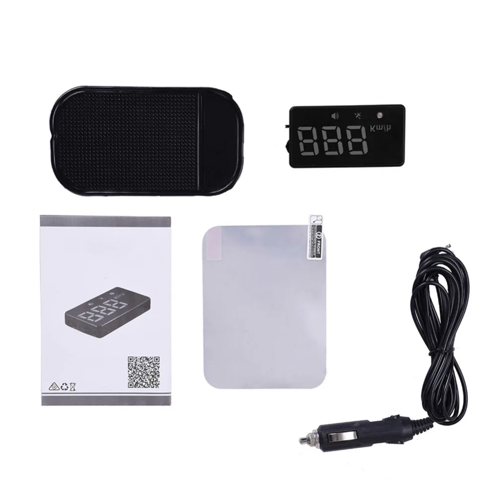 Auto Fahrzeug GPS HUD Digitale LED Auto Head Up Display Universal Auto-Tachometer geschwindigkeit a