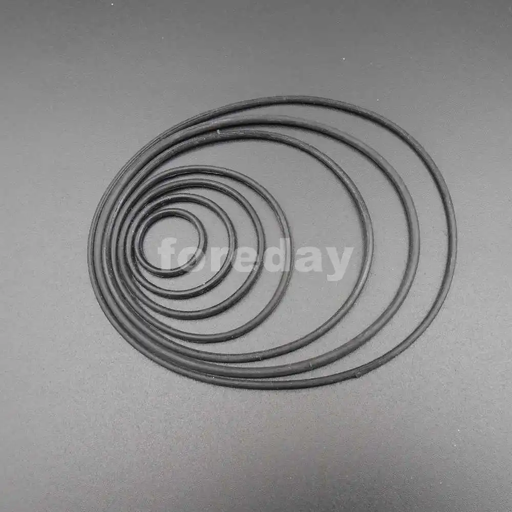 20PCS HQ Silicone Rubber Drive belt Pulley Model Motor DIY Toys 2mm X 50mm White