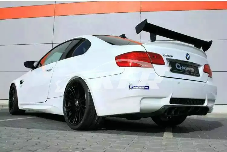 Для BMW 1M M3 E82 E87 E90 E92 E93 F30 F10 Revozport Стиль GTS материал углеродного волокна задний спойлер хвост TrunkWing Boot литье