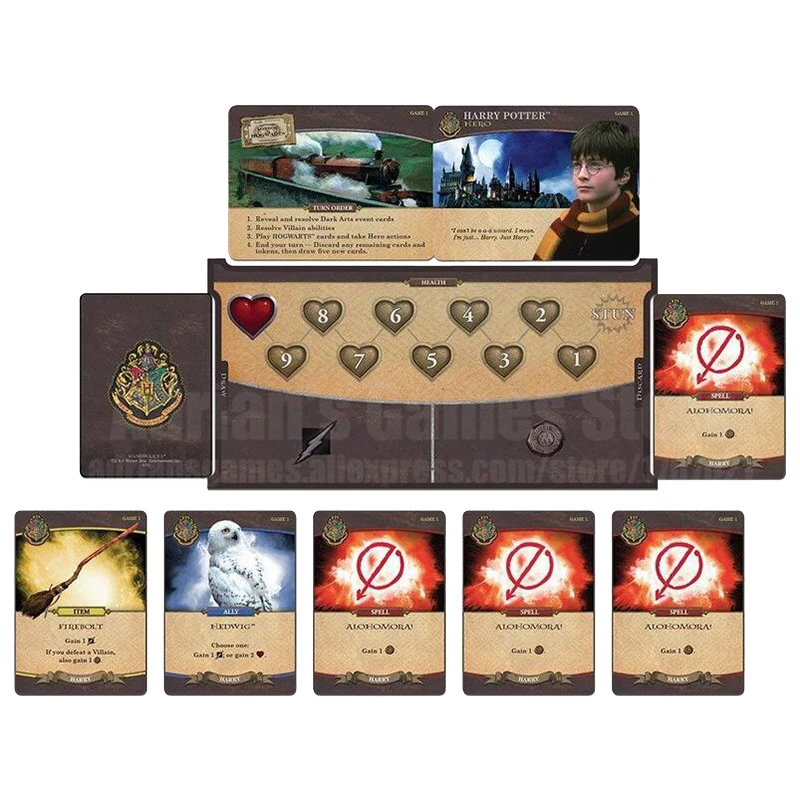 Harry Potter Hogwarts Battle Game Set Harry Potter Cards Game Collection Witchcraft Cards Board Game Harry Potter Hogwarts Battle Game Set Harry Potter Cards Game Collection Witchcraft Cards Board Game