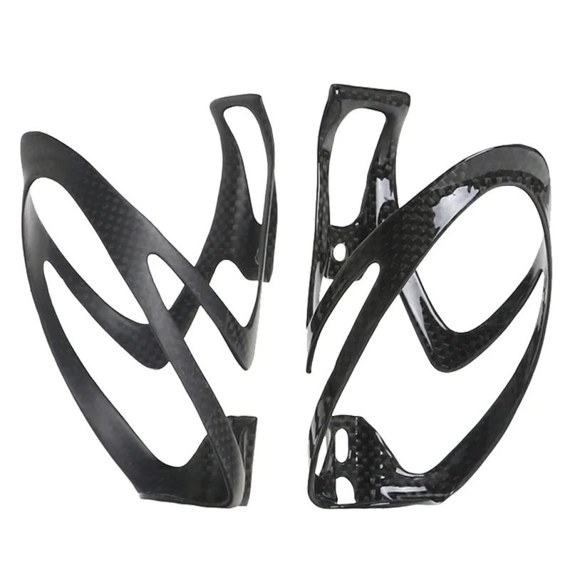 

carbon glossy matt full 3k Carbon Fiber Road Mounting Bicycle Bike Cycling Water Bottle Holder Cage carbon bottle cage