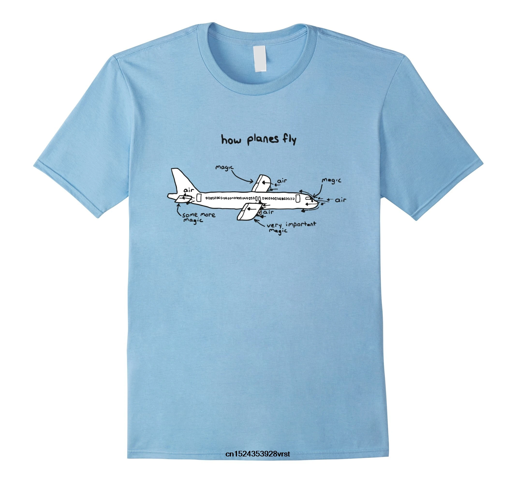 

Funny men t shirt novelty tshirt women How Planes Fly - Aerospace Engineer T-shirt