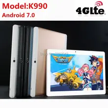 New Tablets 10 Android 7.0 Octa Core 128GB ROM Dual Camera and Dual SIM Tablet PC Support OTG WIFI GPS 3G 4G LTE bluetooth phone