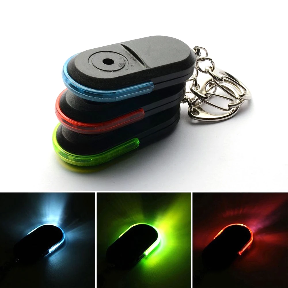 Key Finder Anti Lost Tracker Anti Lose Tracker Item Locator Anti Lost Locator Key Chain Locator Personal Alarm Keychain Anti-Lost Alarm Key Finder Locator Tracker Keychain Whistle Sound Smart Flashing Beeping With LED Light Anti Lost Keyring Finder