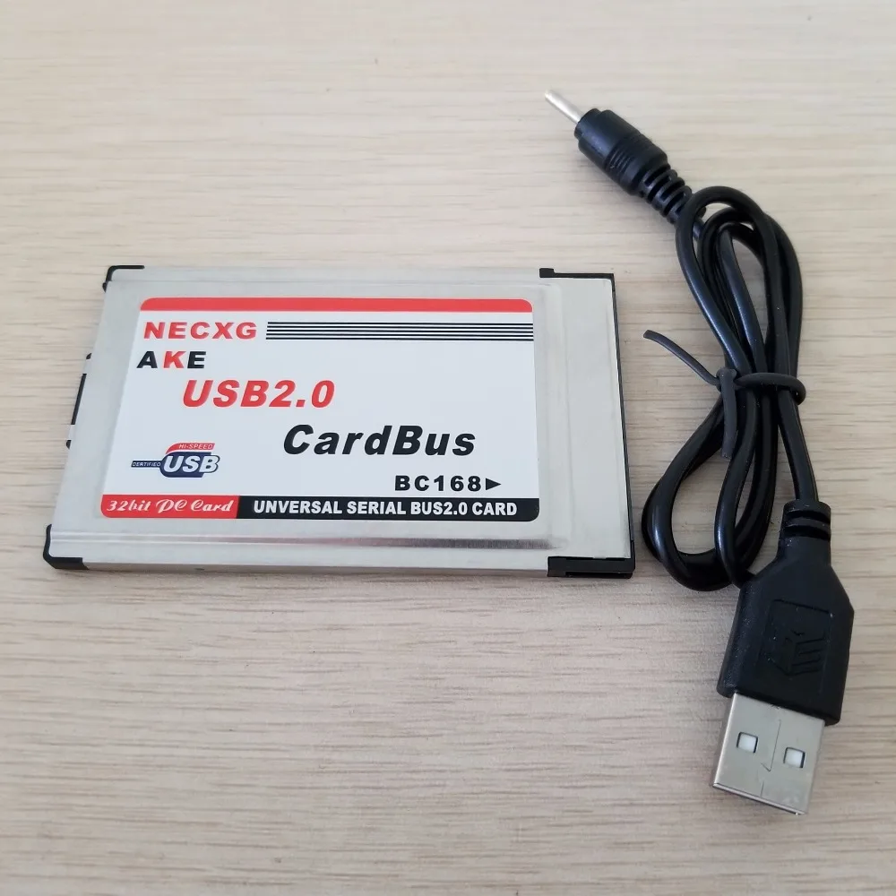 

Express Card to USB 2.0 Extension Card 34mm AKE BC268 NEC Chip Card with Cable