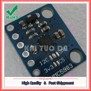 

High - precision three -3 axis magnetic field electronic compass compass module GY - 282 HMC5983 module board