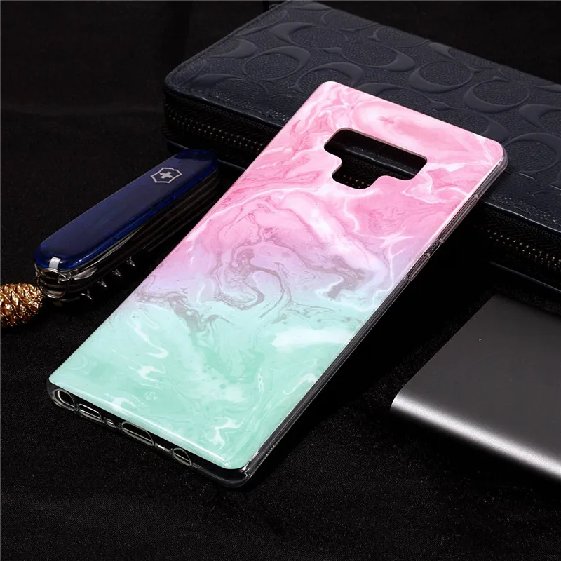 Soft Rubber TPU Silicone Back Phone Case For Samsung Galaxy A9 A7 A8 2018 S8 S9 S10Plus J4Plus J6Plus 2018 Note9 Cover Bag Case (12)