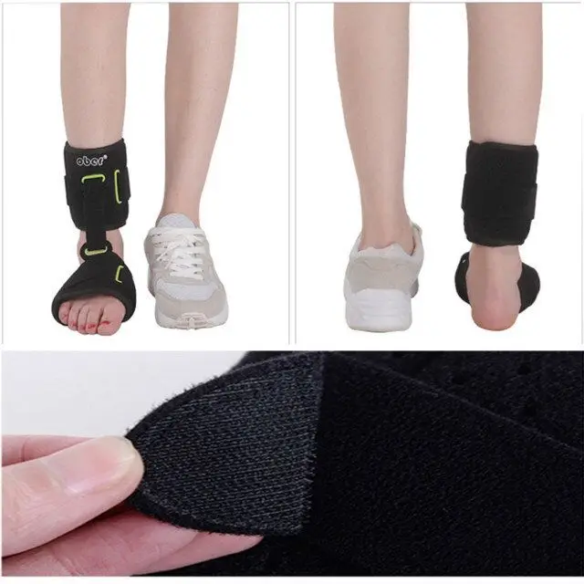 Ortésis-tobillera ajustable para el cuidado de la salud de pies, articulación deportiva para de facitis Plantar, calambres de pie, uso diurno y nocturno - AliExpress