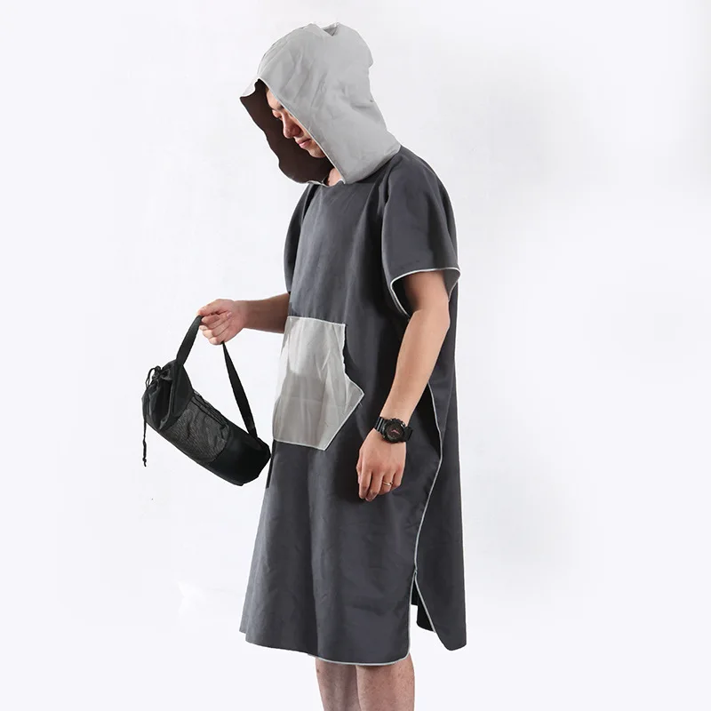 

New Bath Towels Quick-drying Bathrobes Beach Cloaks, Changing Towel Covers, Adult Vacation Swimming Beach Towels with Bag
