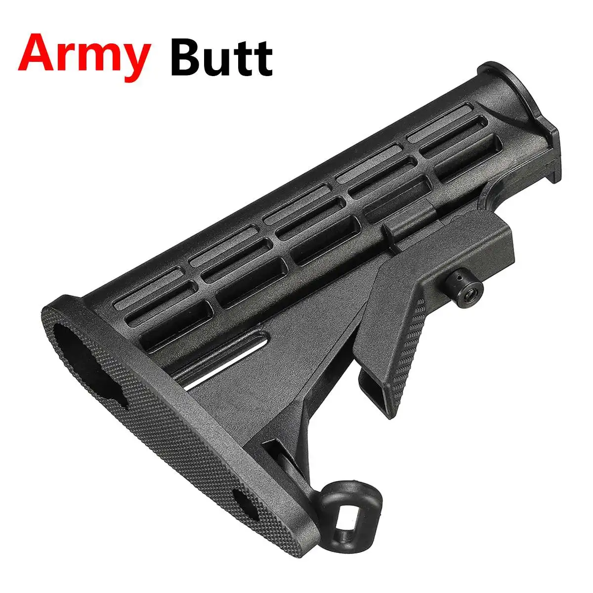 Нейлоновый Шток/ручка/кобура/буферная трубка для JinMing 8th M4A1 гелевый шар бластерские игрушечные пистолеты - Цвет: Зеленый