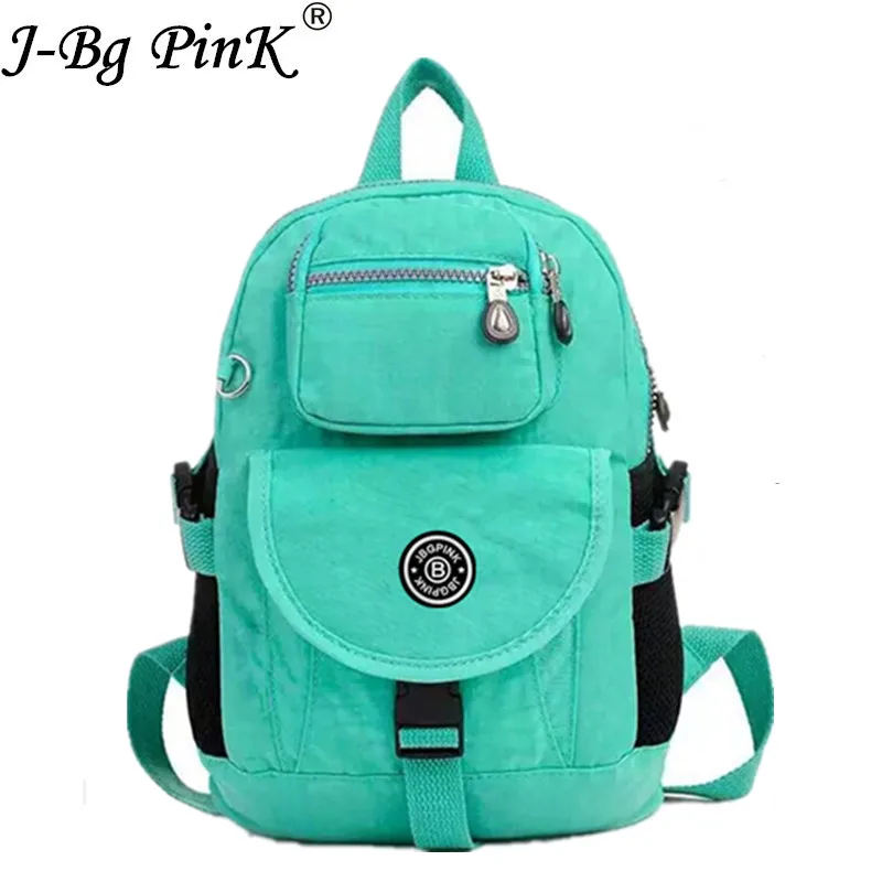 J BG PinK Small Backpack for Teenage Girls 7 Color Newest Backpacks Mochila Feminina Escolar Casual