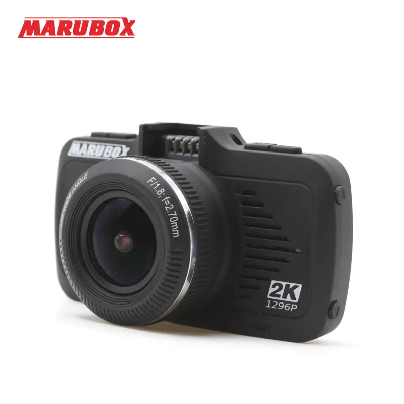 Marubox M330 gps Автомобильный видеорегистратор gps 2 в 1 супер Full HD 1296P угол 170 градусов видео регистратор на русском языке