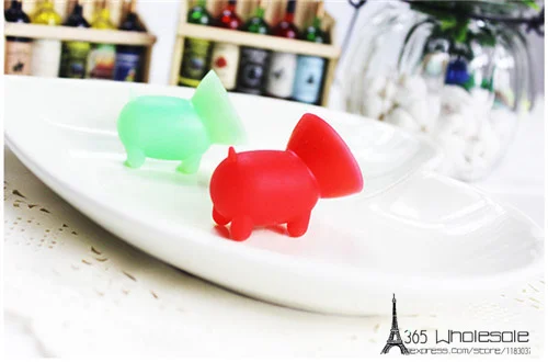 Cute pig Silicone phone rack holder 50pcs - 3