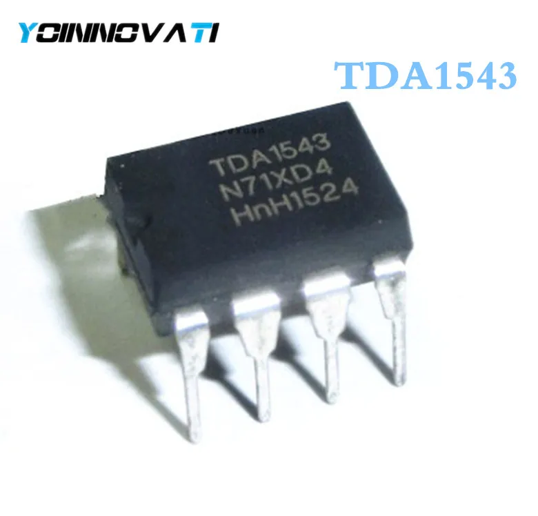 

Free shipping 10pcs TDA1543 Dual 16-bit DAC economy version I2S input format.